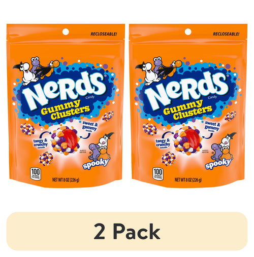 Nerds Spooky Gummy Clusters Halloween · Gomitas · 2 pack de 8 oz