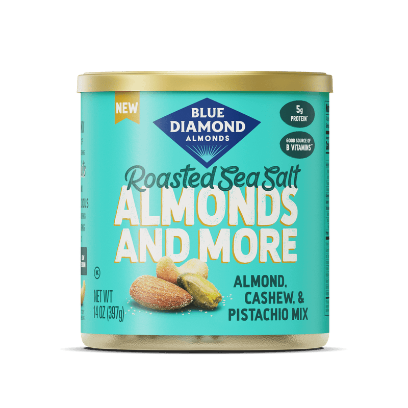 Blue Diamond and More Roasted Sea Salt · Nueces · 14 oz