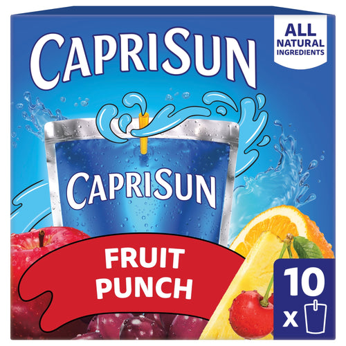 Capri Sun Blend ural Ingredients · Bebida · 10 sobres de 6 fl oz