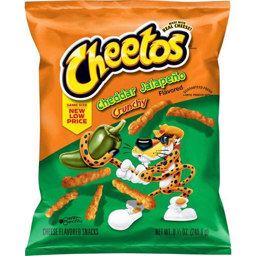 Cheetos Cheddar Jalapeno Cheese Puff · Frituras · 8.5 oz · bolsa