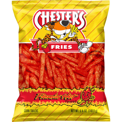 Chester's Fries Flamin' Hot Corn · Frituras · 5.25 oz · bolsa