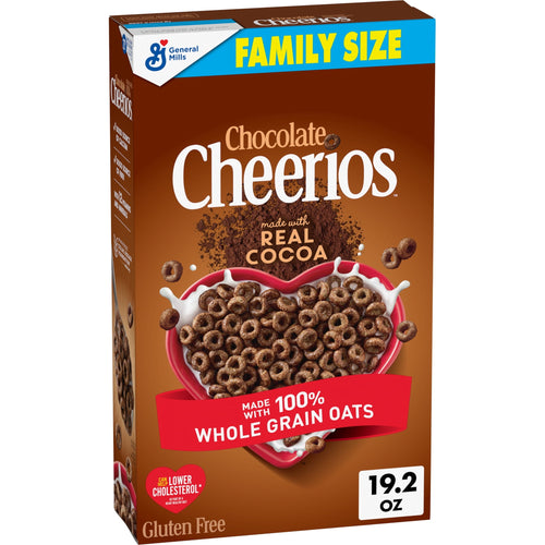 Chocolate Cheerios Heart Healthy · Cereal · 19.2 oz · tamaño familiar