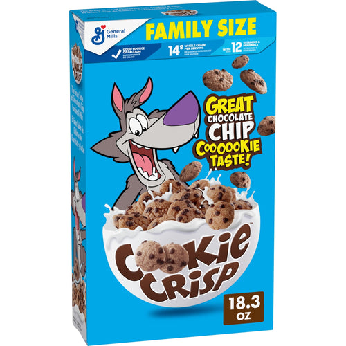 Cookie Crisp Chocolate Chip Cookie Taste · Cereal · 18.3 oz · tamaño familiar