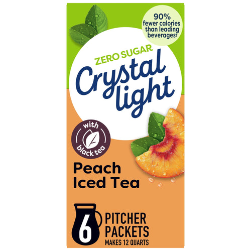 Crystal Light 6 Pitcher Packets · Polvo para agua · 1.5 oz · sobres