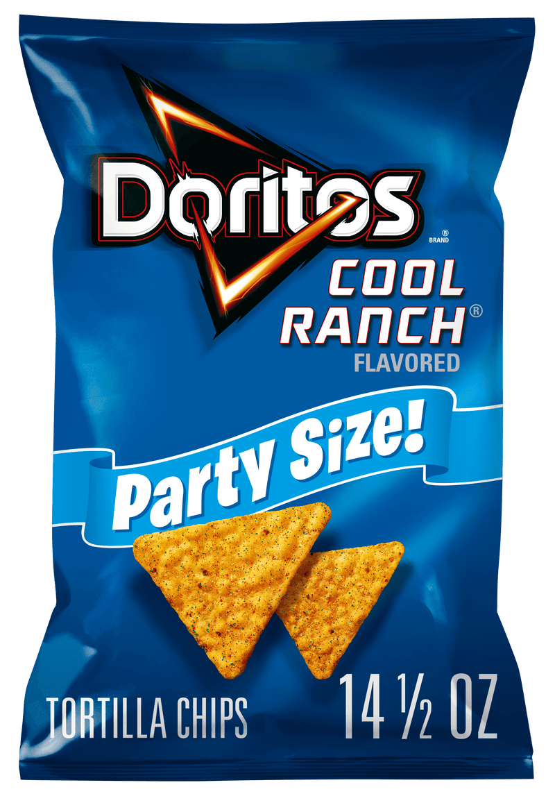 Doritos Cool Ranch · Totopos · 14.5 oz · bolsa · tamaño fiesta