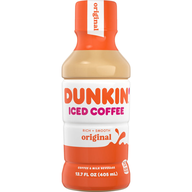 Dunkin' Original Iced · Café y cremas · 13.7 fl oz · botella