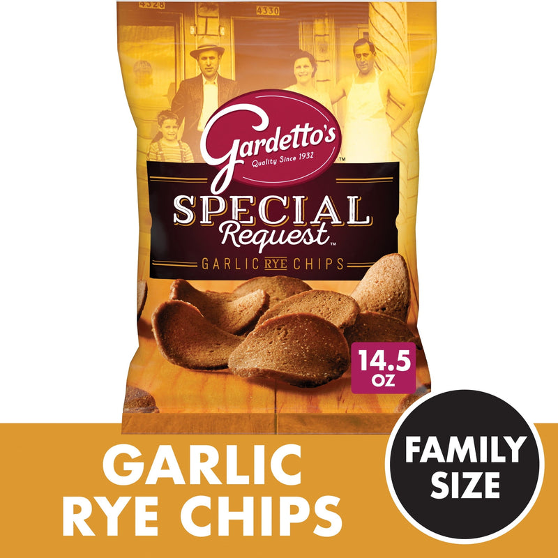 Gardetto's Special Request Garlic Rye · Papas · 14 oz · bolsa