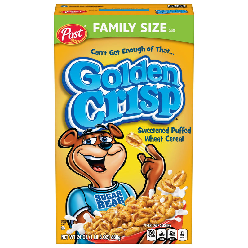 Golden Crisp Wheat · Cereal · 24 oz · caja