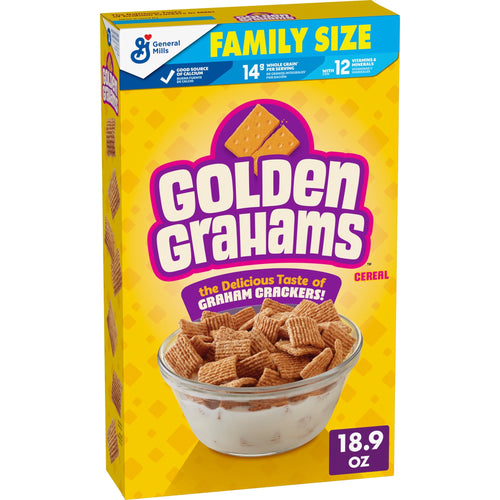 Golden Grahams Graham Cracker Taste · Cereal · 18.9 oz · tamaño familiar