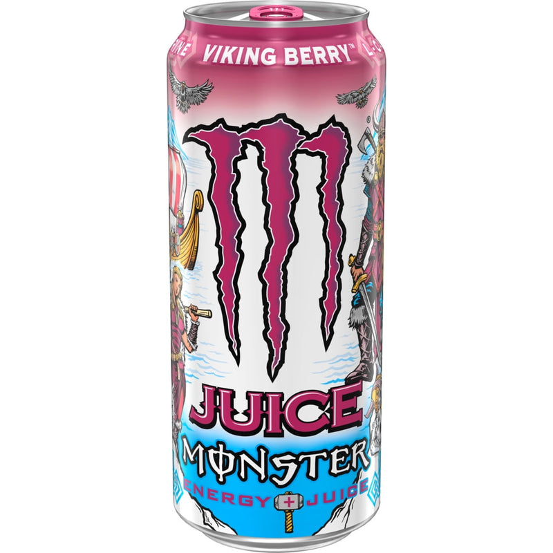Monster Energy Juice Viking Berry · Bebida energética · 16 fl oz