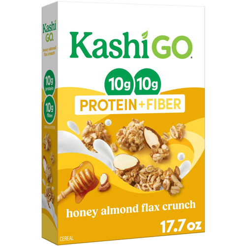 Kashi GO Honey Almond Flax Crunch Protein · Cereal · 10 g