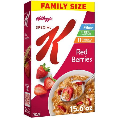 Kellogg's Special K Red Berries · Cereal · 15.6 oz · tamaño familiar