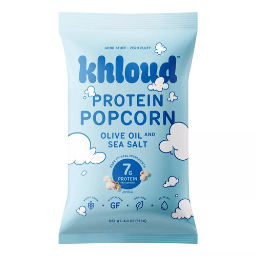 Khloud Olive Oil Sea Salt Protein ; ; Non-GMO; · Palomitas · 4 oz
