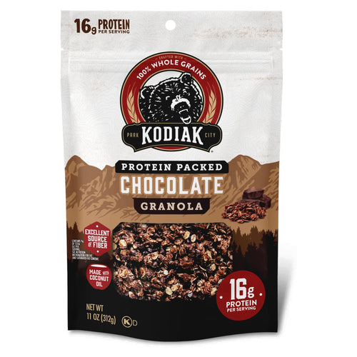 Kodiak Protein-Packed Chocolate Protein · Granola · 11 oz · bolsa