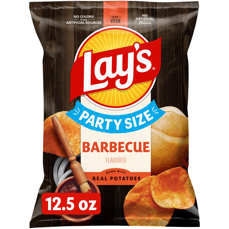 Lay's Barbecue Potato · Papas · 12.5 oz · bolsa · tamaño fiesta