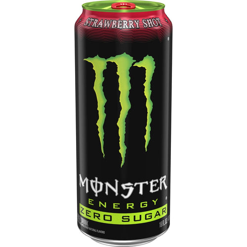 Monster Energy Strawberry Shot · Bebida energética · 16 fl oz · lata