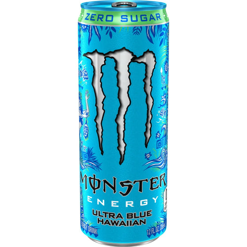 Monster Energy Ultra Blue Hawaiian · Bebida energética · 12 fl oz · lata