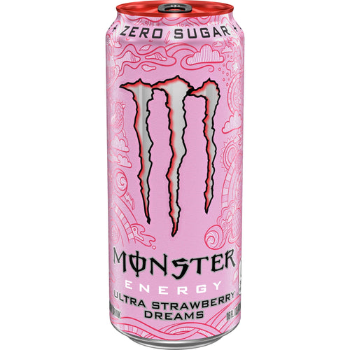 Monster Energy Ultra Strawberry Dreams · Bebida energética · 16 fl oz