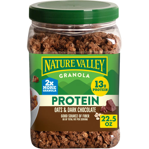 Nature Valley Protein Oats and Dark Chocolate · Granola · 22.5 oz · bote