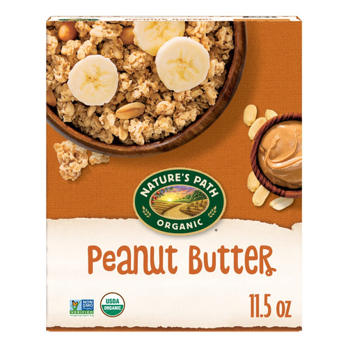 Nature's Path Organic Peanut Butter · Granola · 11.5 oz · caja