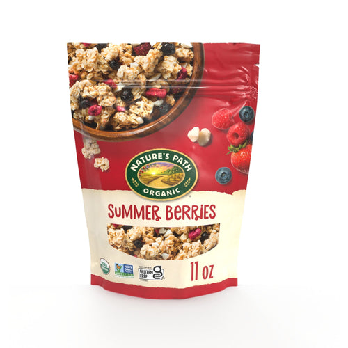 Nature's Path Organic Summer Berries · Granola · 11 oz · sobre