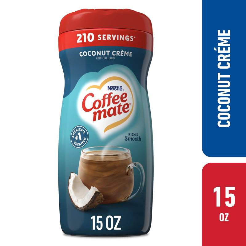 Coffee mate Coconut Crème · Crema para café · 15 oz