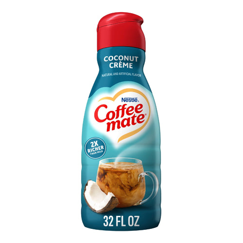 Coffee mate Coconut Creme · Crema para café · 32 fl oz · botella