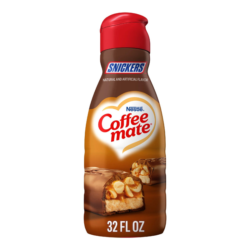 Coffee mate Snickers · Crema para café · 32 fl oz