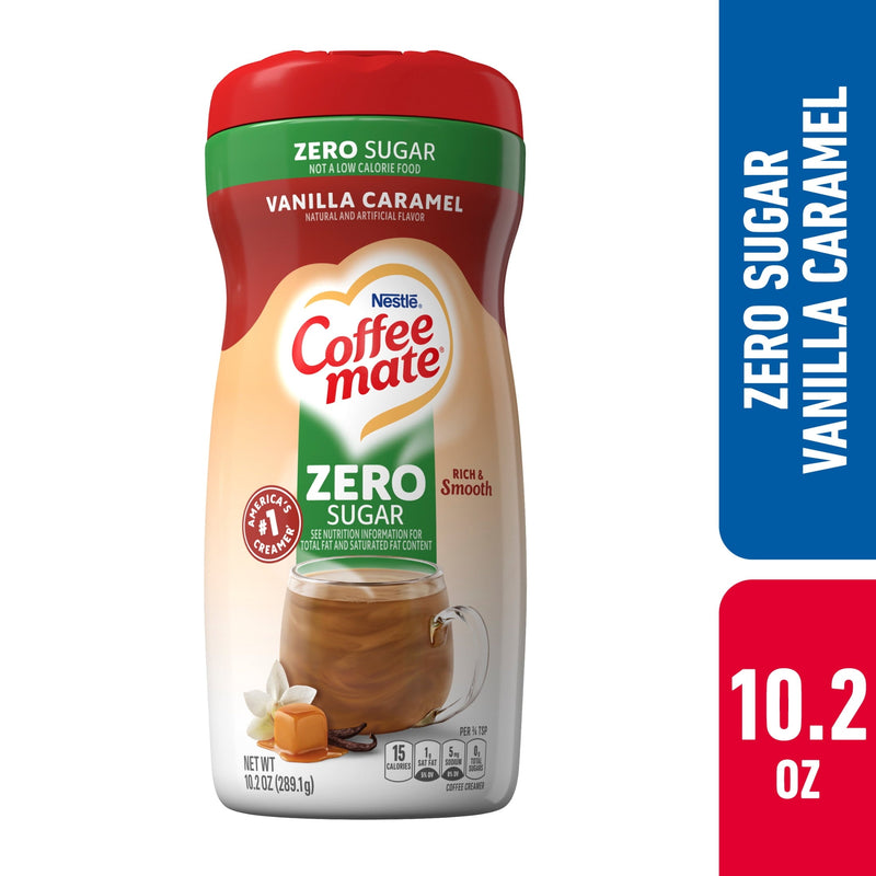 Coffee mate Vanilla Caramel Powder · Crema para café · 10.2 oz