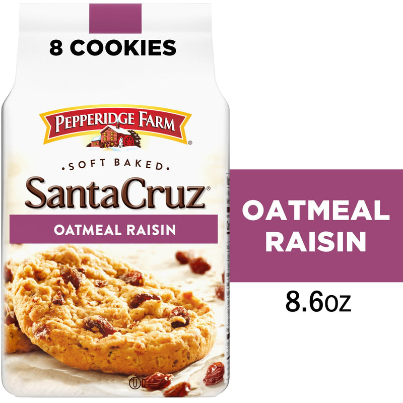 Pepperidge Farm Santa Cruz Raisin · Galletas · 8 galletas de 8.6 oz