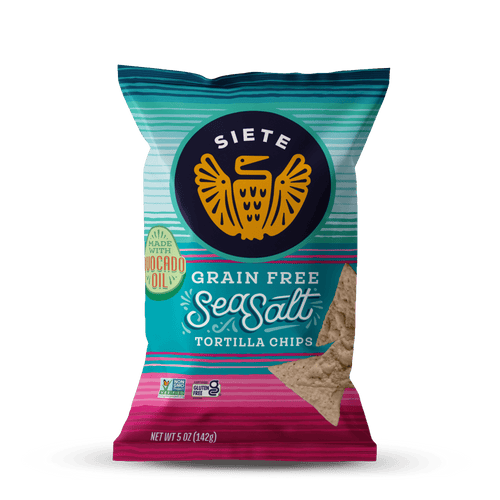 Siete Family Foods Sprinkle of Sea Salt · Totopos · 5 oz