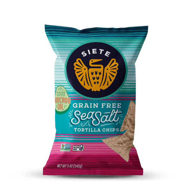 Siete Family Foods Sprinkle of Sea Salt · Totopos · 5 oz