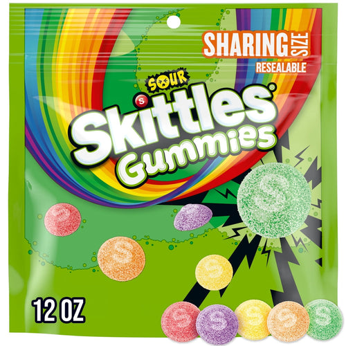 SKITTLES Sour Soft · Caramelos · 12 oz