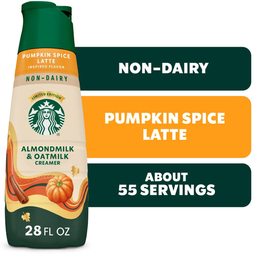 Starbucks Pumpkin Spice · Crema para café · 28 fl oz · botella