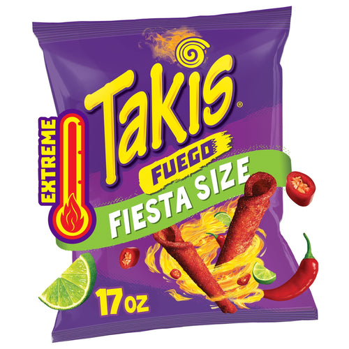 Takis Fuego · Totopos · 17 oz · bolsa