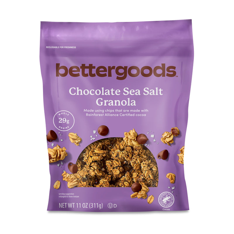 bettergoods Chocolate Indulgence Chocolate Sea Salt · Granola · 11 oz