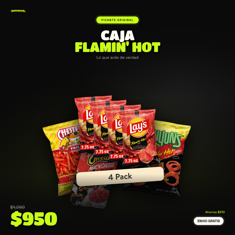 Caja Flamin' Hot