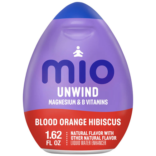 Mio Unwind Blood Orange Hibiscus Liquid with Magnesium · Polvo para agua · 1.62 fl oz · botella