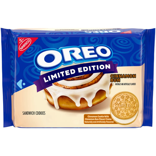 OREO Cinnamon Bun Limited Edition · Galletas · 10.68 oz