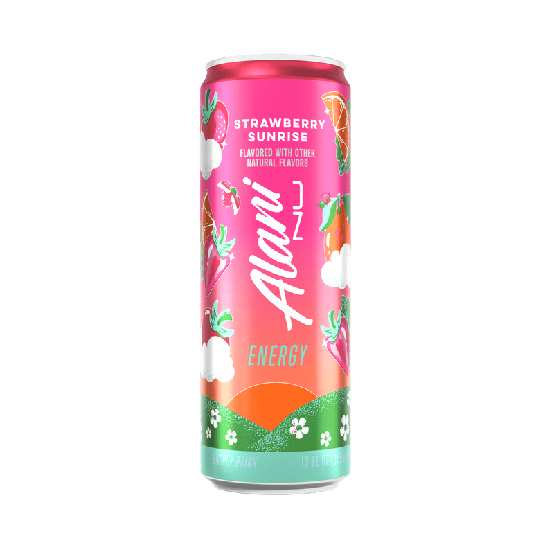Alani Nu Strawberry Sunrise · Bebida energética · 12 fl oz · lata