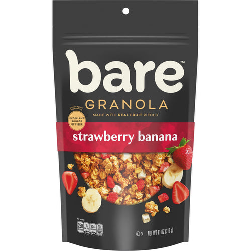 Bare Strawberry Banana Fruit · Granola · 11 oz · bolsa
