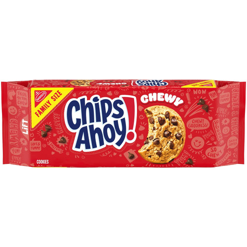 AHOY! Fudgy Chocolate Chip · Galletas · 19.5 oz · tamaño familiar
