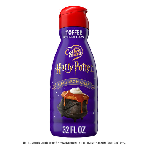 Coffee mate Harry Potter Cauldron Cake Toffee · Crema para café · 32 fl oz