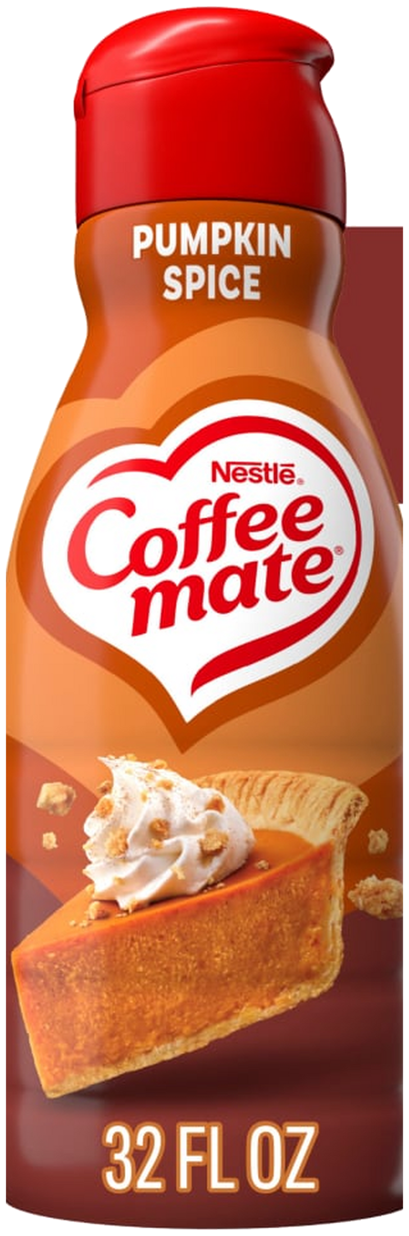 Coffee mate Pumpkin Spice Sweet Like Pumpkin Pie · Crema para café · 32 fl oz · botella