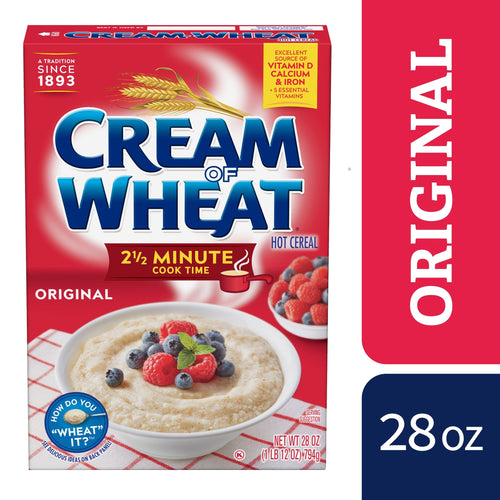 Cream of Wheat 2.5 Minute Original · Cereal · 28 oz · caja