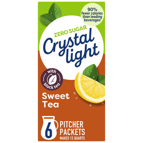 Crystal Light 6 Pitcher Packets · Polvo para agua · 1.56 oz · sobres
