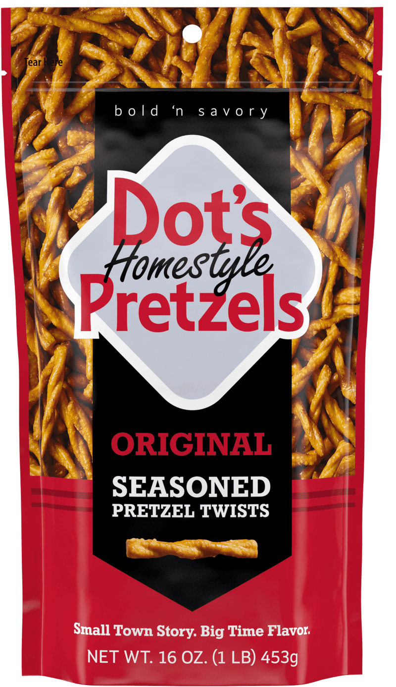 Dot's Homestyle Original Seasoned Pretzel Twists · Pretzels · 16 oz
