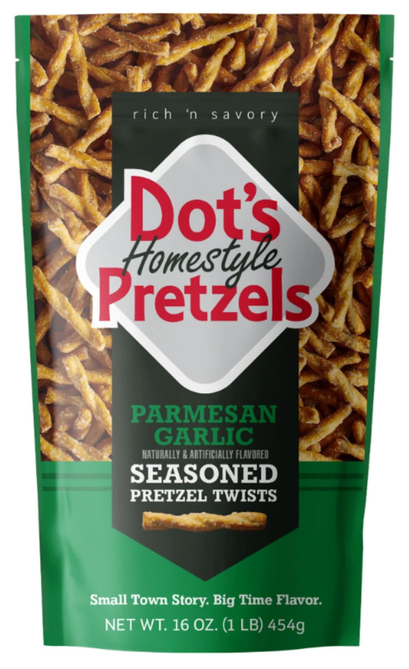 Dot's Parmesan Garlic Seasoned Pretzel Twists · Pretzels · 16 oz
