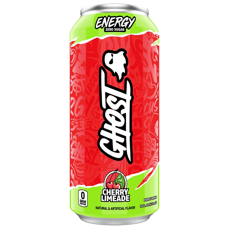 GHOST® ENERGY Cherry Limeade · Bebida energética · 16 fl oz · lata
