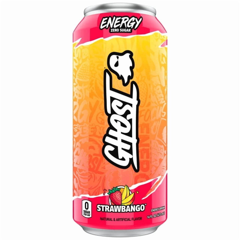GHOST® ENERGY Strawbango · Bebida energética · 16 fl oz · lata